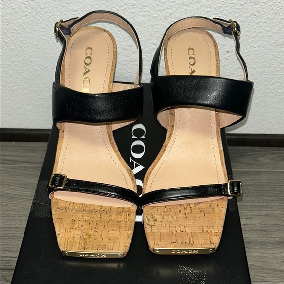 COACH Women's Kit Two-Piece Dress Sandals - Picture 2 of 6